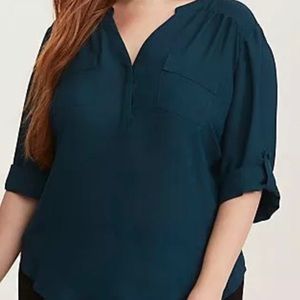 Torrid Georgette blouse